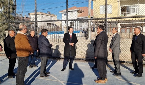 Kaymakamımız Sayın Tarık Buğra SEYHAN, Eğitim Projelerini Yerinde İnceleyerek Denetlemelerde Bulundu