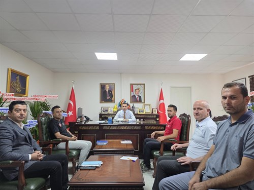 Kaymakamımız Sayın Kadir ALGIN, Konteyner Kent Yöneticileriyle Toplantı Yaptı